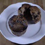 Συνταγή για Muffins με μπανάνα και σοκολάτα